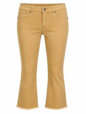 Tribal Sophia Curvy Micro Flare Cropped Jeans Size 6